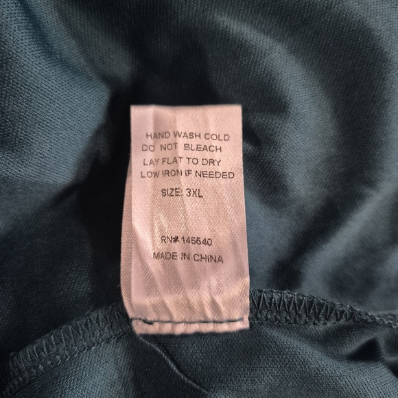 PinkBlush Teal Lace Mesh Overlay Plus Maternity Dress Size 3XL - Picture 12 of 12